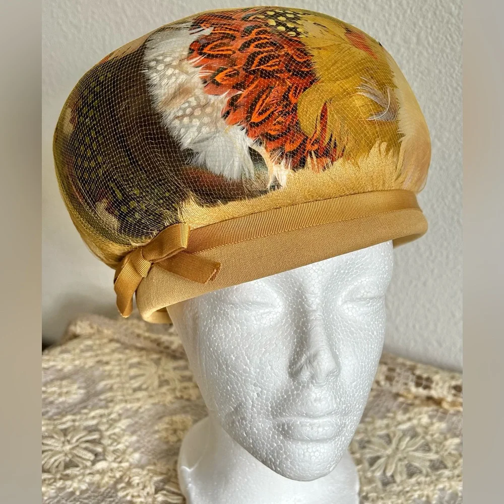 Vintage stylish hat
